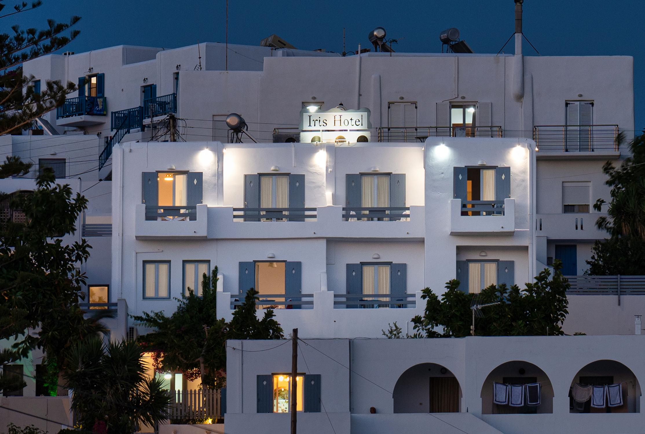 Hotel Iris 纳乌萨 外观 照片
